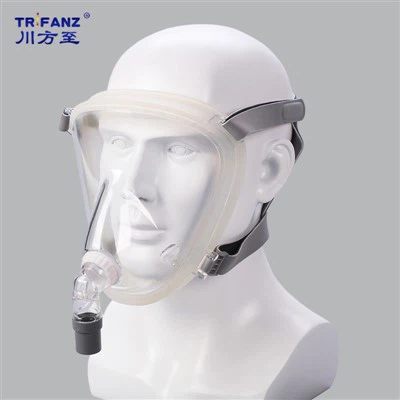Full Face CPAP-masker met hoofddeksel